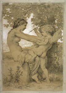 抵抗を愛する 作： William Adolphe Bouguereau